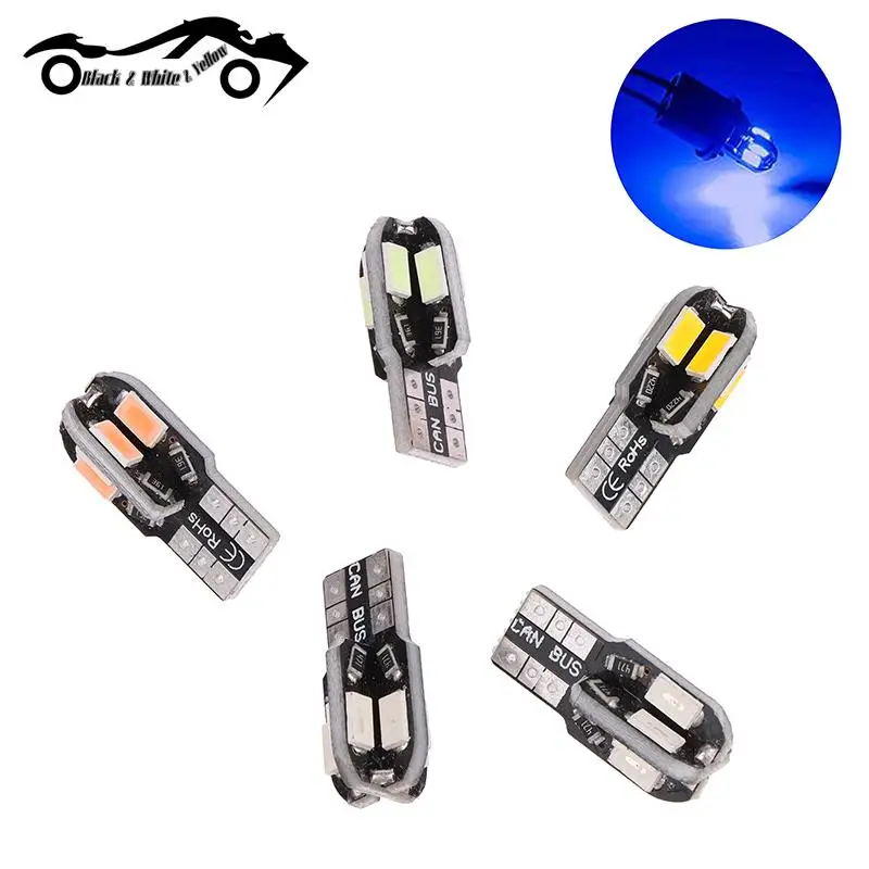 

2 шт., задние лампы Canbus 5630 8SMD 12 В 8000K