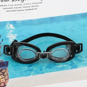Black Miniature Swimming Goggles Sports Ski Glasses For 1/6 BJD Dolls Accessories Dollhouse Decoration Playing House Toys