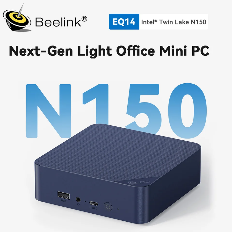 Beelink EQ14 Win 11 MINI PC Intel Lake N150 Max Turbo 3.6GHz 16G