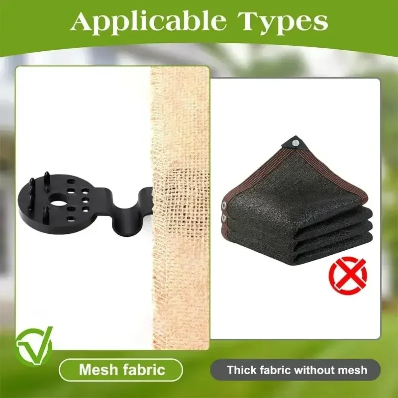 Home Camping Parasol Gazebo Garden Sunshade Outdoor Terrace Awning Cloth Mesh Clip Awnings Shadow Supplies Suns Shade Buildings