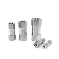 เช็ควาล์วสเตนเลส304สำหรับผู้หญิงขนาด1/8นิ้ว1/4นิ้ว3/8นิ้ว1/2นิ้ว3/4นิ้ว1นิ้ว1นิ้ว 2