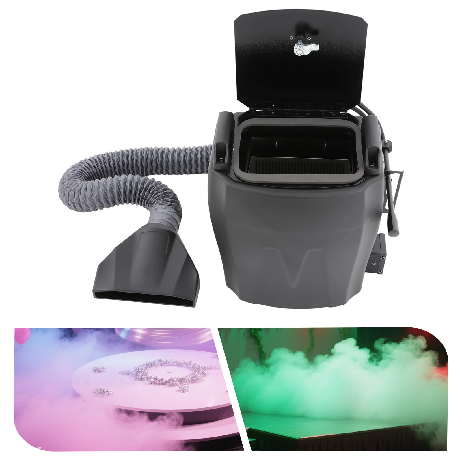 3500W Low Lying Smoke Fog Machine Stage DJ Dry Ice Fog Machine Effect Wedding
