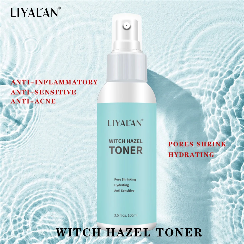 Witch Hazel Toner Face Moisturizing Pores Shrink Anti inflammation