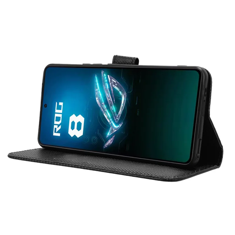 Luxury Leather Flip Wallet Case with Magnetic Book Cover Holder