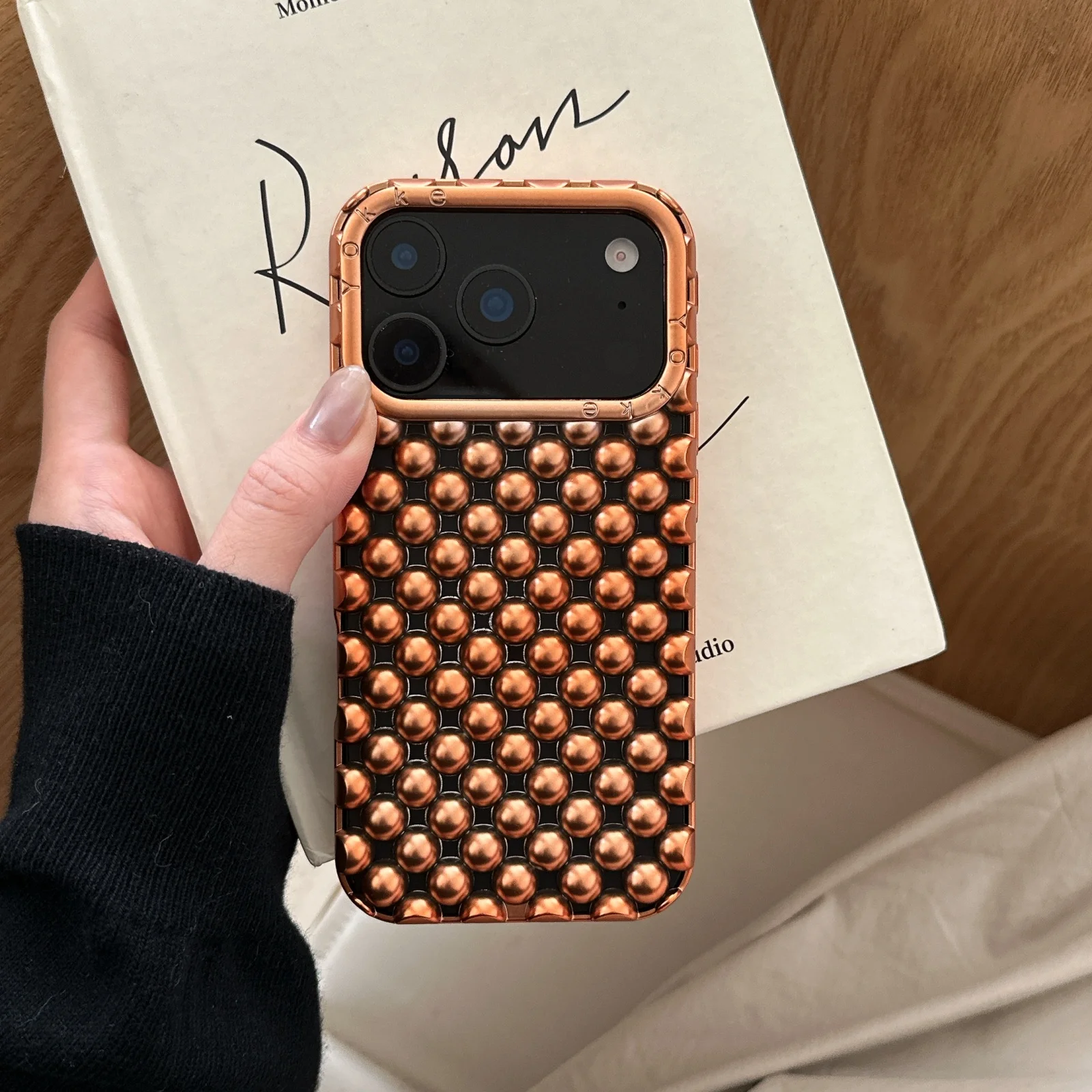 Luxurious Shockproof Phone Case: Anti-Drop Protective Back Cover