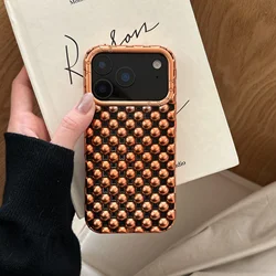 Luxurious Shockproof Phone Case: Anti - Drop Protective Back Cover - iPhone 15 (XMNDD09)