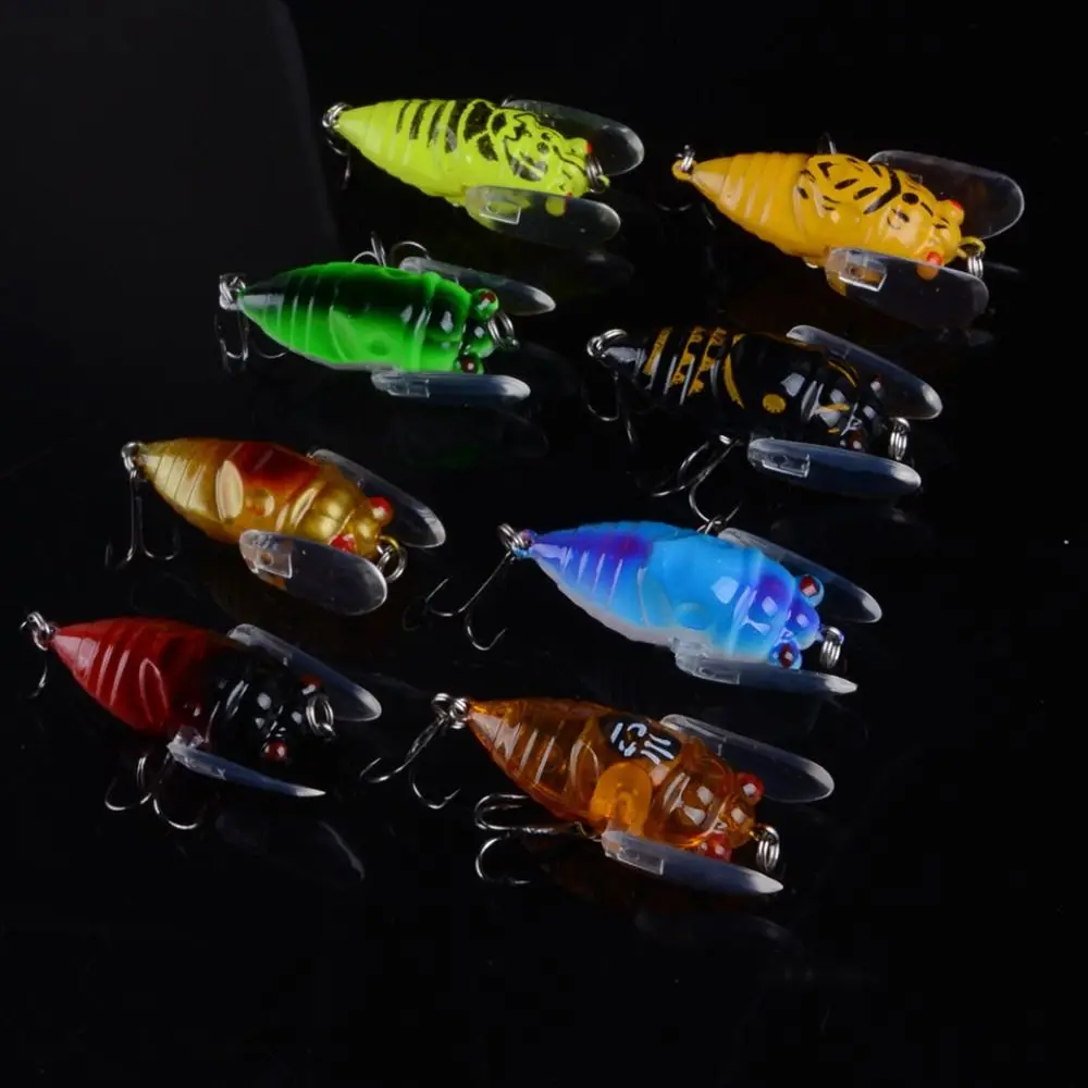 

Simulation Insects Bionic Cicada Lure Topwater Tackle Pesca 6.2g 4cm Fishing Lure Artificial Crankbait Hard Bait Bass