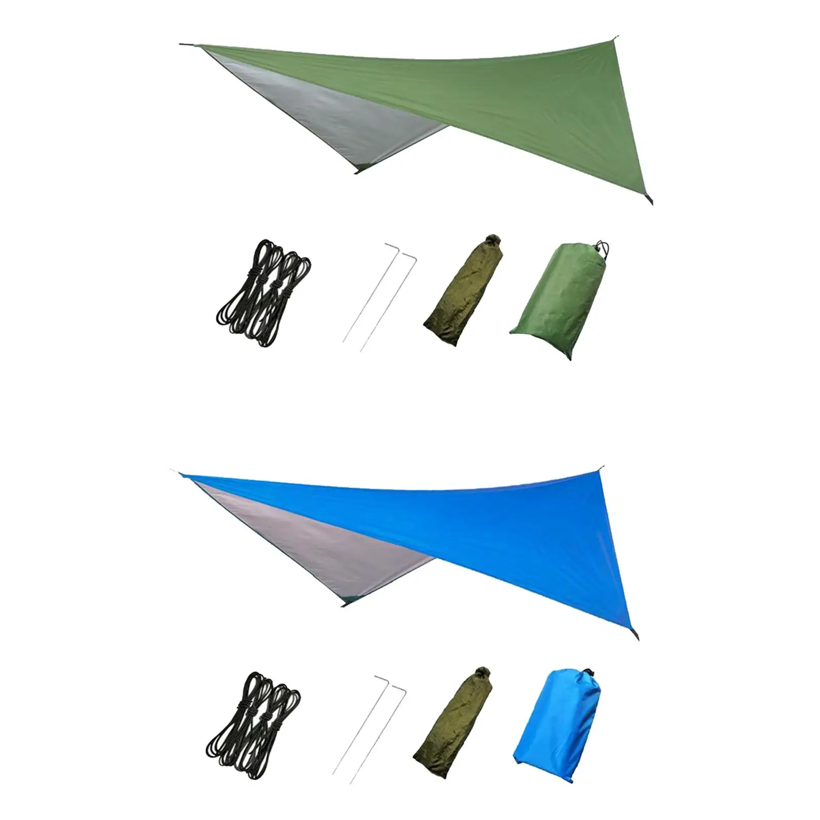 Camping Tent Tarp Sunshade Sun Shade Shelter for Backpacking Picnic Survival