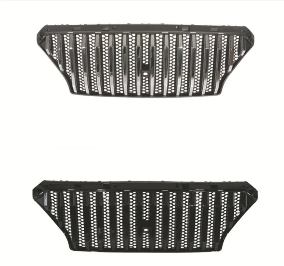 Car Grilles Moulding ABS grille radiator for Hyundai Santa fe Black Silver