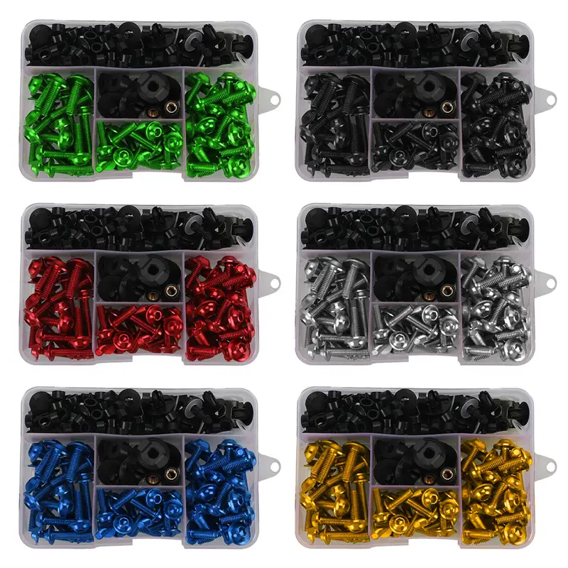 FOR HONDA CBR125 CBR125R CBR150R CBR25 CBR250R CBR250RR CBR300R Motorcycle Complete Full Fairing Bolts Kit Screws Nuts Clips - Image 2