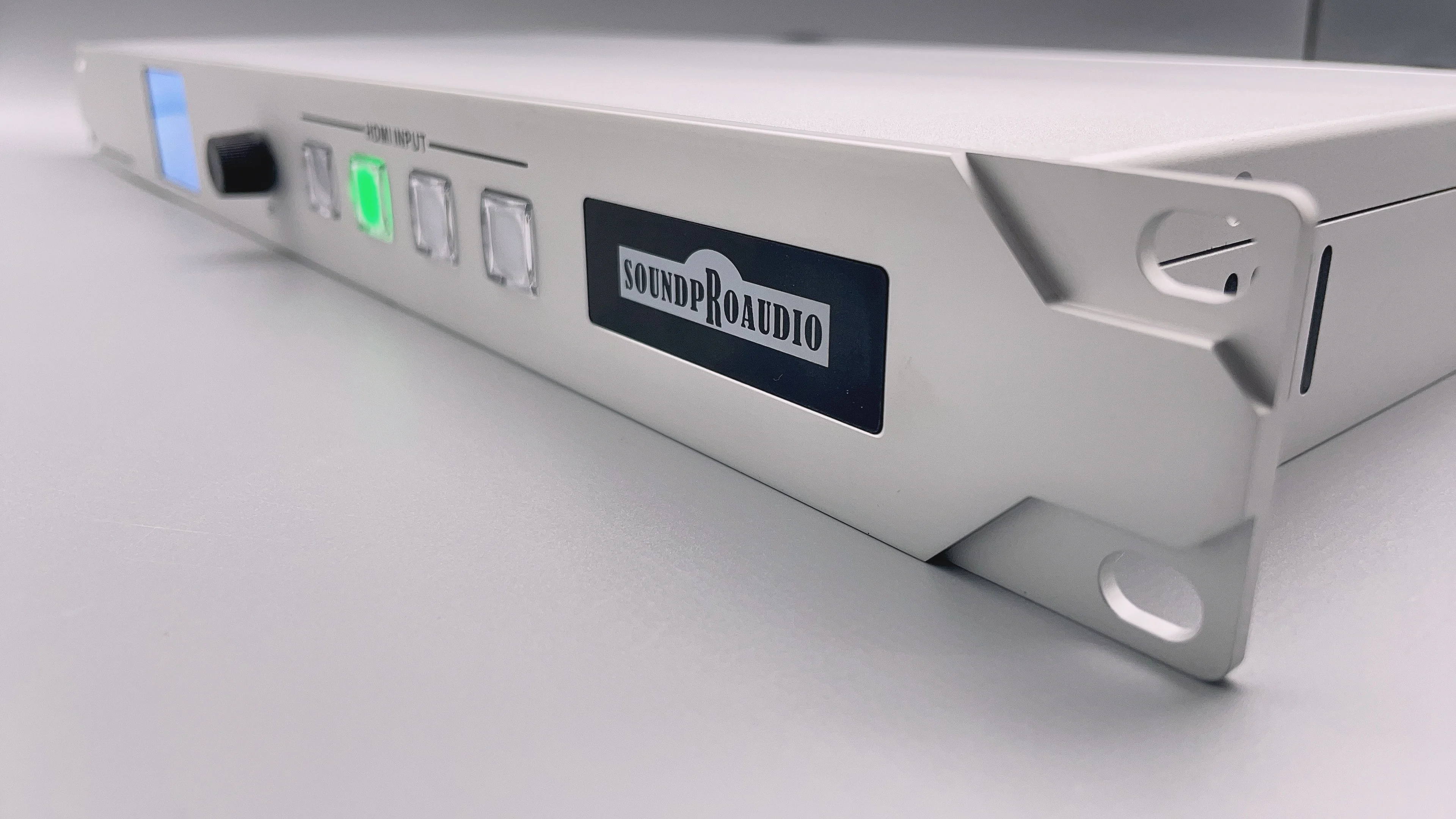 

HDMI Audio Decoder, HDMI TO 4AES & 8AN Audio Converter, 1U Chassis Structure.