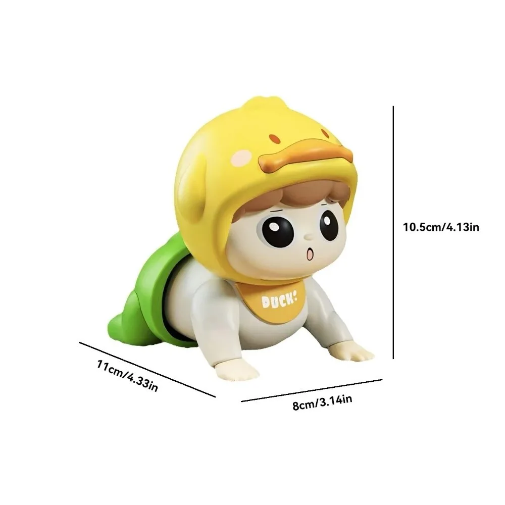 음악 크롤링 인형 장난감 조기 교육 전동 음악  장난감 말하기 모드 학습 크롤링 안내 장난감