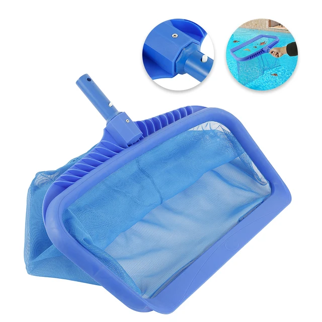 Szökőkút Gereblye Mélytáskás Medence Gerinc Úszó Levél Skimmer Nettó Finom Háló Táska Fogó Úszómedence Rake - Image 4