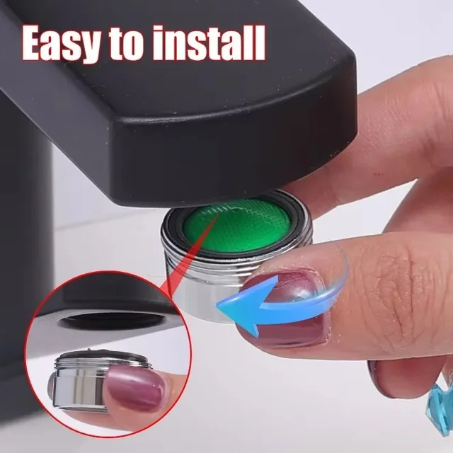 20-1PC Faucet Aerator Filter Replacement Water Saving Faucet Bubbler Tap Nozzle Kitchen Sink Faucet Filters Mouth Bathroom Parts 2