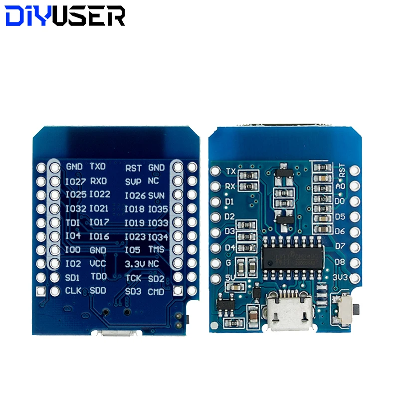 ESP32 S2 Mini / ESP8266 D1 Mini płyta CH340 / ESP32-S2FN4R2 4MB FLASH 2MB PSRAM MicroPython do płyty rozwojowej Arduino