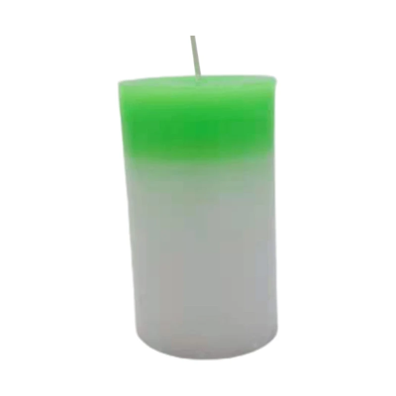 크리 에이 티브 LED 색상 변경 촛불에 대 한 진짜 왁 스 심지 기둥 양 초 거실 침실 욕실 장식
