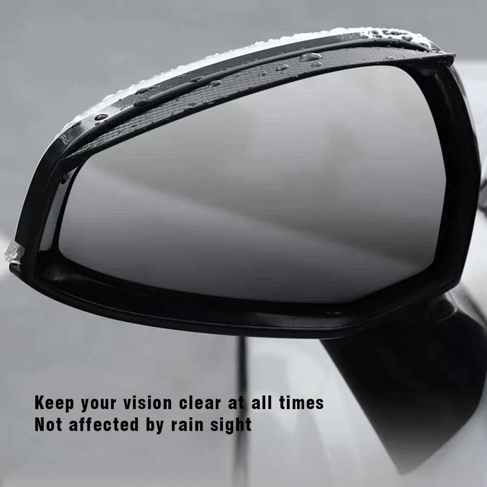 Rearview Mirror Rain Eyebrow rearview mirror rain eyebrow rearview mirror rain guard 2Pcs Carbon Fiber Car Rearview Mirror Eyebrow Rain Cover for Chery Tiggo 2 3 4 5 6 7 8 3X 5X Pro T11 5X Glx 7
