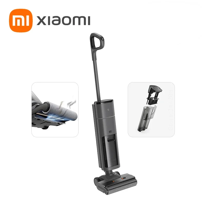 

Беспроводные Пылесосы XIAOMI MIJIA 3 Pro, устройство для сухой и влажной уборки, с гусеничной роликовой щеткой, для уборки дома