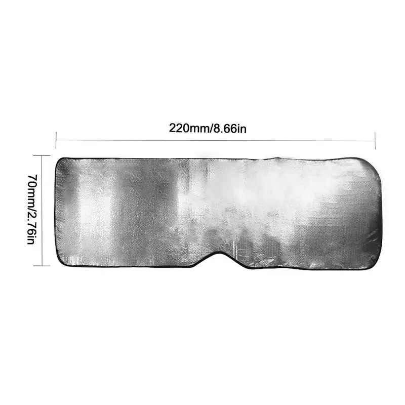Windshield Sunshade Windshield Sun Shade Truck Front Window Cover aluminum film Windshield Visor Cover Window Curtain Shade For RV Truck