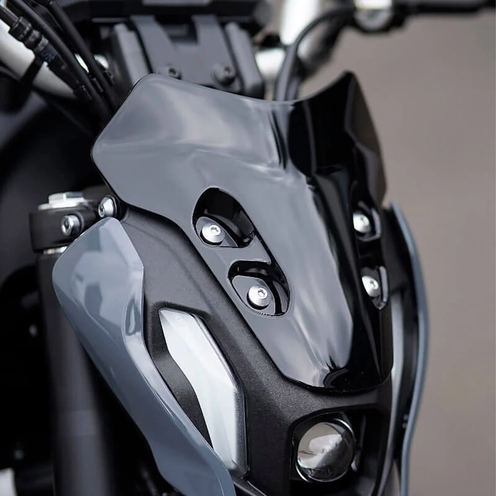 Ветрозащитный экран для мотоцикла YAMAHA MT-07 MT07 MT 07 2021 2022 2023 адаптер поворотников для yamaha mt 07 mt07 mt07 передняя пластина для крепления поворотников 2024 2014 2023 2020 2019 2018 2017