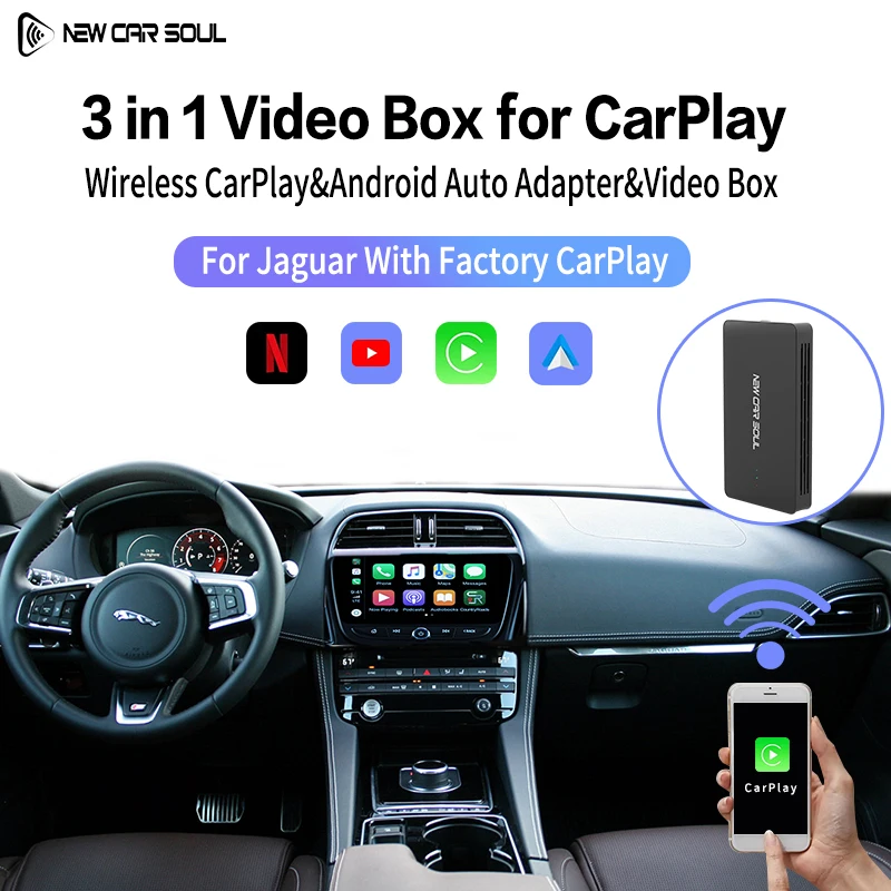 Wireless Carplay Dongle Apple Usb Adapter Car Multimedia Player For Audi Porsche Volkswagen Volvo Ford Nissan Android Auto