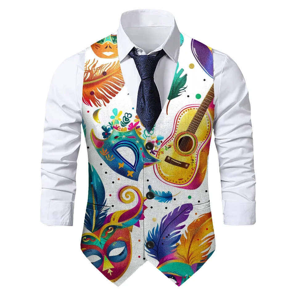 Funny Party Jacket Vest for Men