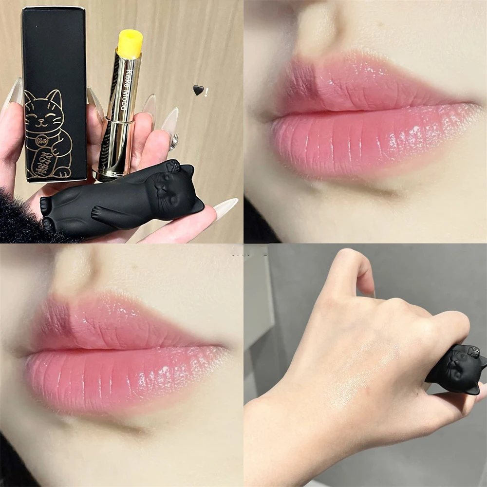 Hydraterende lucky cat lipstick transparante lippenbalsem_voghion.com