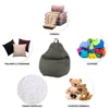 New Bean Bag Chair Sofa Cover Soft Comfortable Sofa Chair Protection Cover with Storage Bag without Filler Furniture Accessories 4