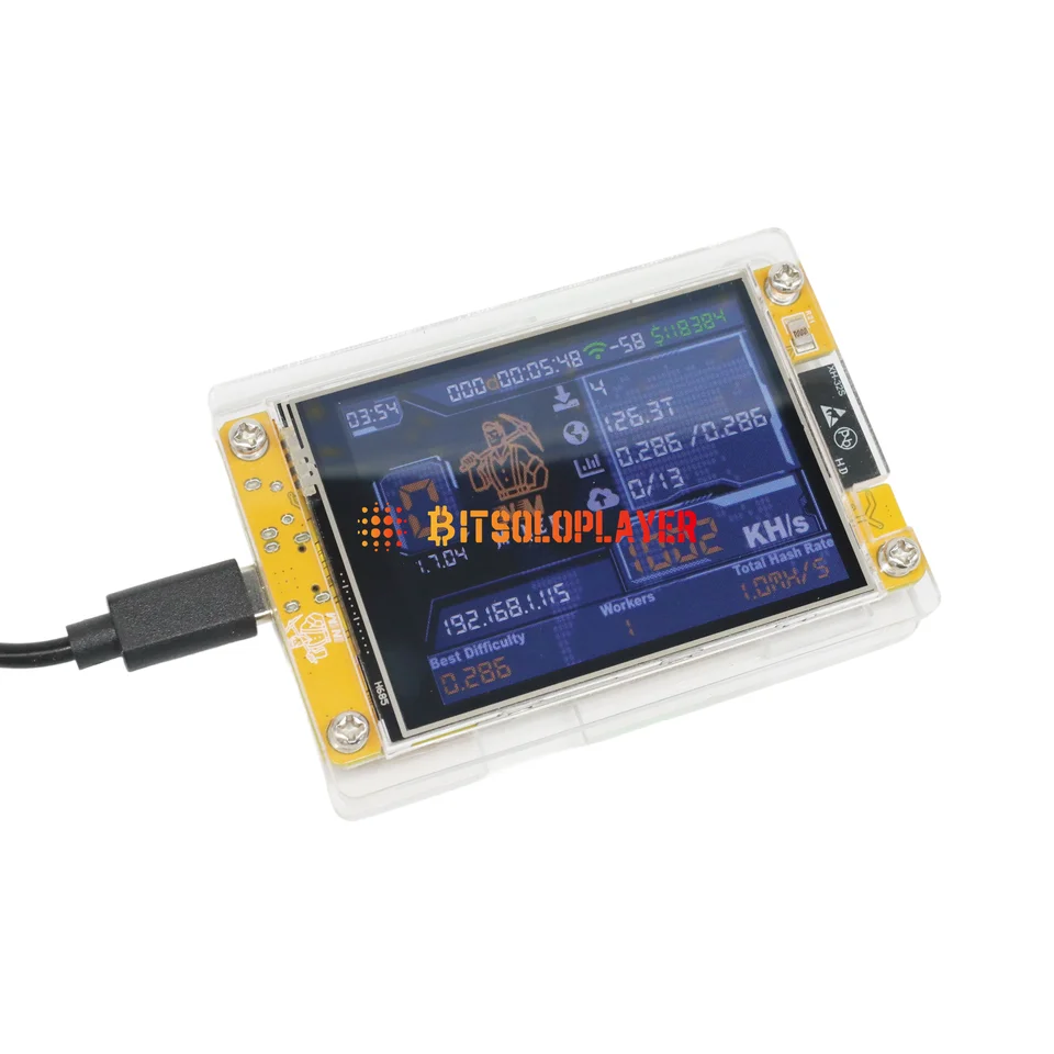 Zorvionix ビットコインマイナー NMMiner スマートテレビ 1060KH/s Better Nerdminer v2 NerdMiner  V2-NM 1060Kh/