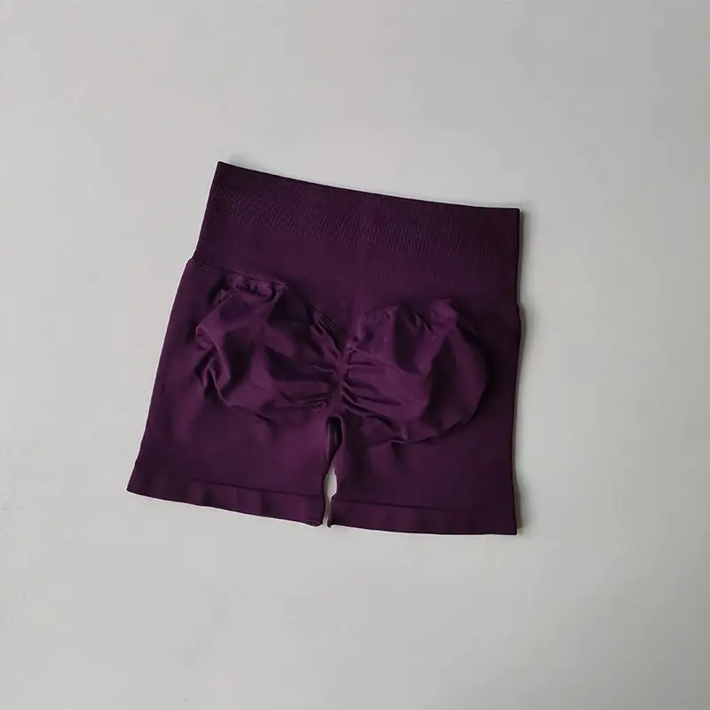 Women Fitness Workout Shorts Yoga High Waist Lift Butt Fitness Shorts Gym Running Sportswear Women Push Up Gym Leggings - Image 10