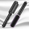 High Quality Electric Straighten Hair Brush Professional Curler Straightener Comb Fashion Fast Heating Ceramic Hair Straightener 6