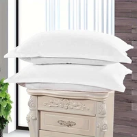 2pcs 100% brushed polyester fibre pillowcase (coreless), super soft and comfortable, anti-wrinkle, fade and stain resistant 1