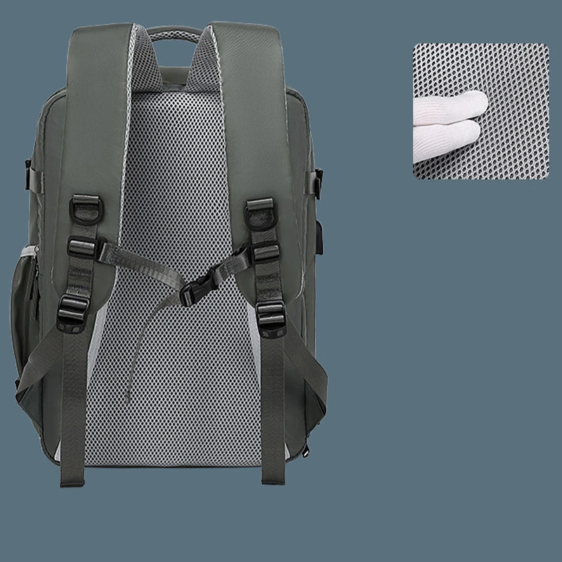 Men's Laptop Backpack Schoolbag,Travel Backpack Cabin Aircraft ,Easyjet 46x30x22 Women's Backpack,Waterproof Female Bag
