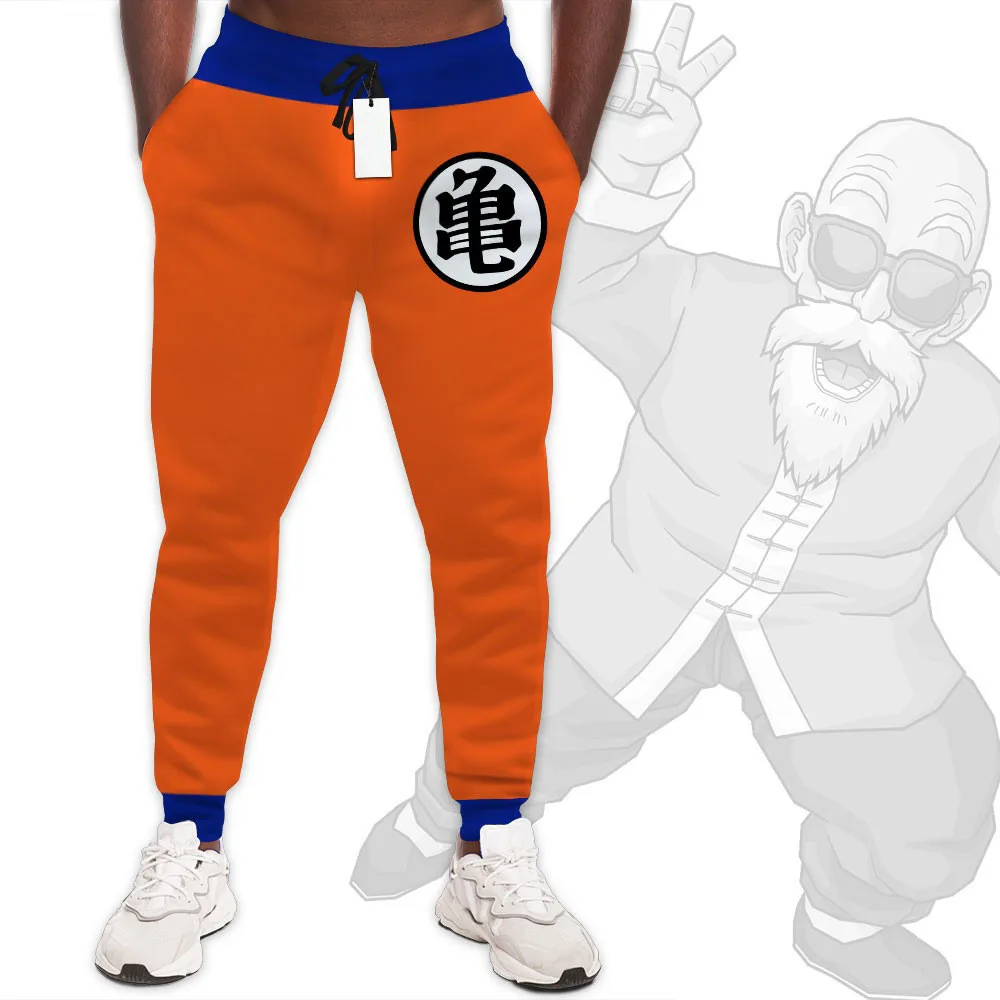 

Master Roshi Symbol Joggers Sweatpants Dragon Ball Cartoon Anime Men Long Pants 2024 New Spring Autumn Women Bottom Clothes