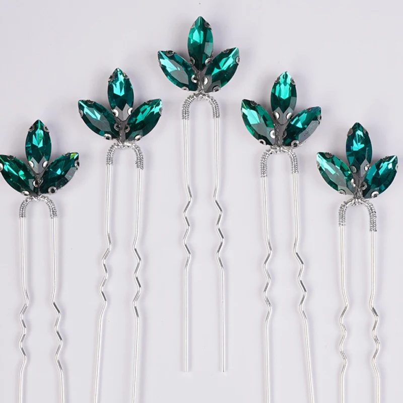 Silver peacock green