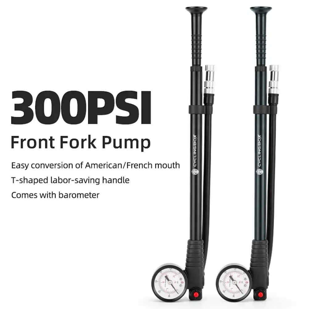 

YFASHION Bicycle Pump High-pressure Air Shock Pump For Fork Rear Suspension Cycling Air Inflator Road Bike Fork