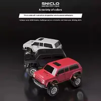 New Sniclo 1:43 Mini Simulation Climbing Fpv Remote Control Car Rc 4wd Birthday Desktop Toy Off Road Vehicle Children'S Toy Gift 2
