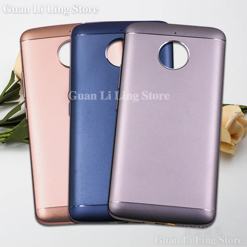 

10PCS For Motorola Moto E4 / E4 Plus XT1762 XT1770 XT1773 XT1772 Battery Back Cover Rear Door Metal Panel Housing Case Replace