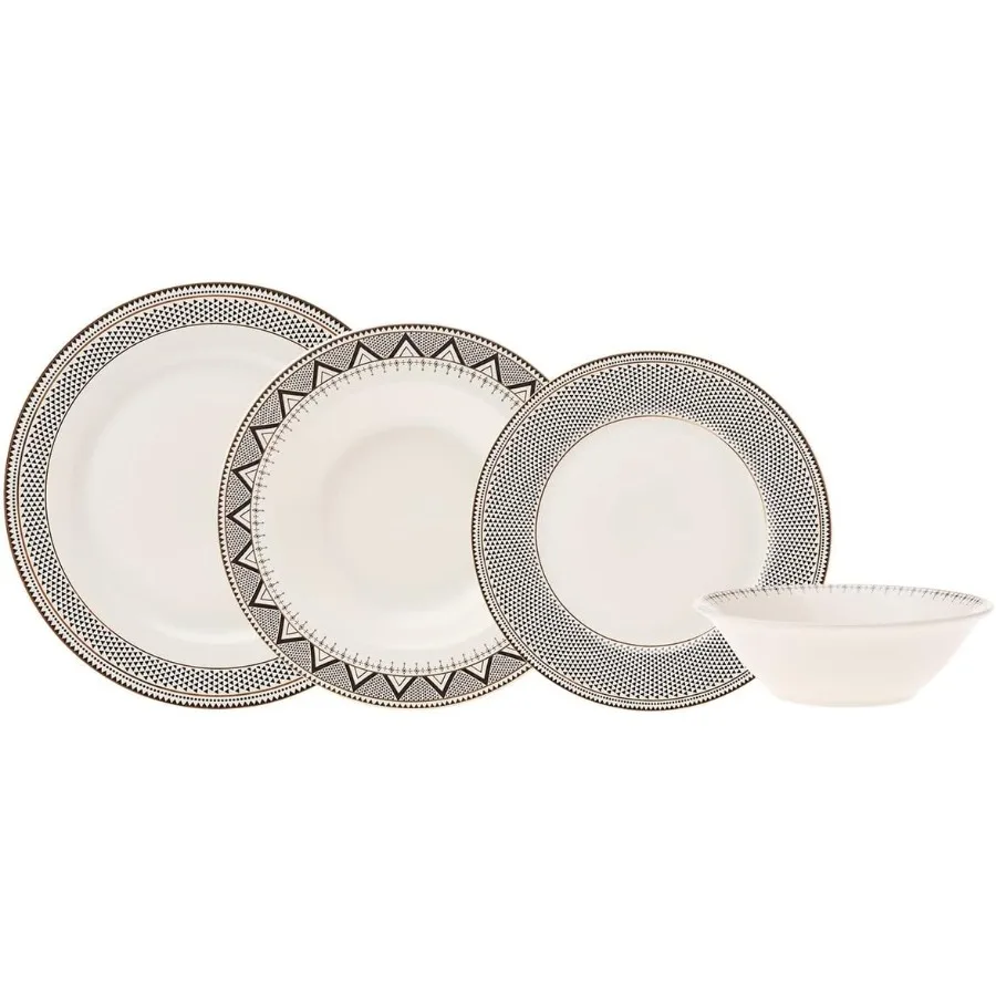 Globe 24-Piece Dinnerware Set 2