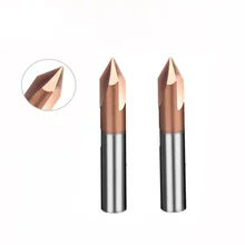 

1PC 90 Degree HRC55 Milling Cutter Carbide Chamfer CNC End Mill Tungsten Steel Router Bits Deburr