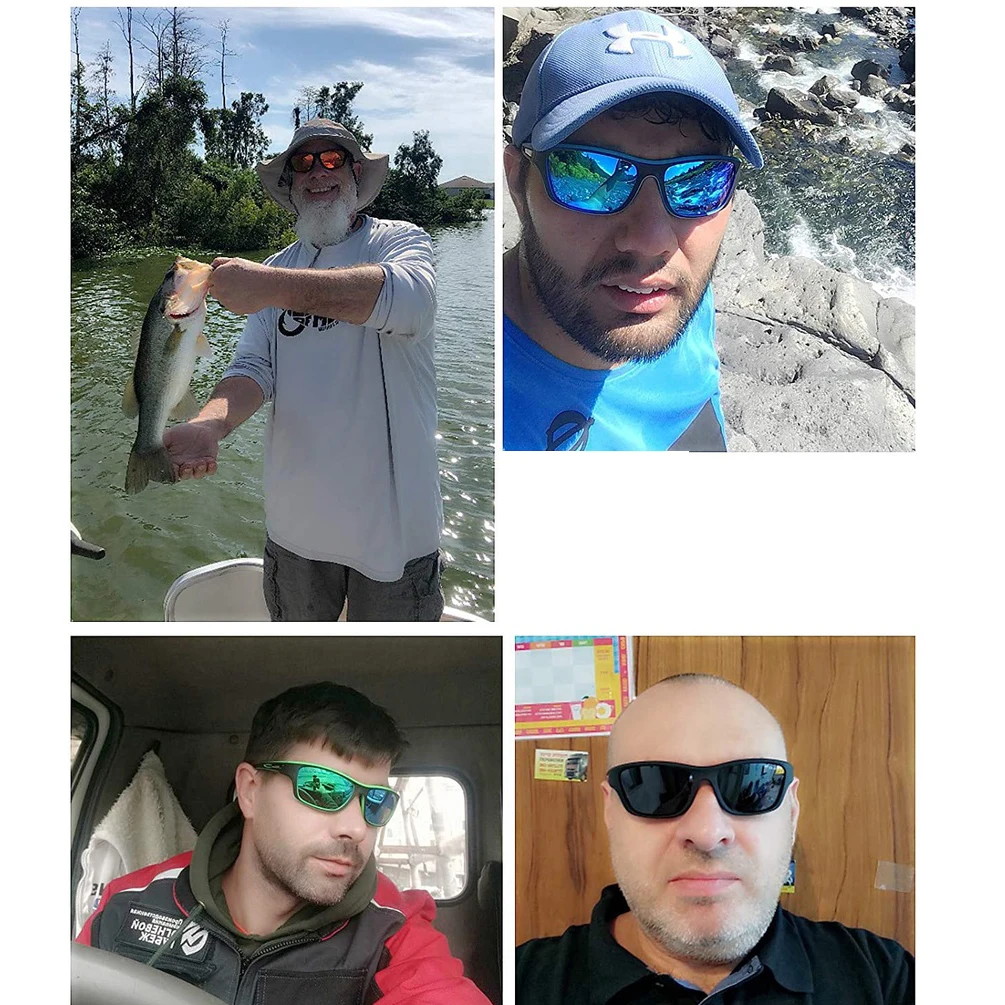 Polarized Sunglasses Men Driving Shades Male Women Hiking Cycling Classic UV400 Eyewear Fishing