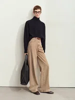 Amii Minimalism Women's Jeans 2024 Autumn New Casual Cotton Denim Pants Retro Trendy Loose Straight Wide-leg Trousers 12443249 - Image 2
