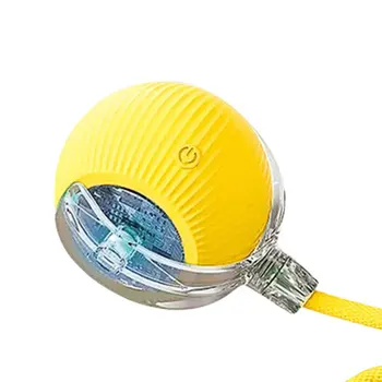 Interactive Cat Toy Ball USB Rechargeable Automatic Rolling Ball Funny Cat Toys Anti-Depression Pet Toy for Indoor Cat Kitten 5