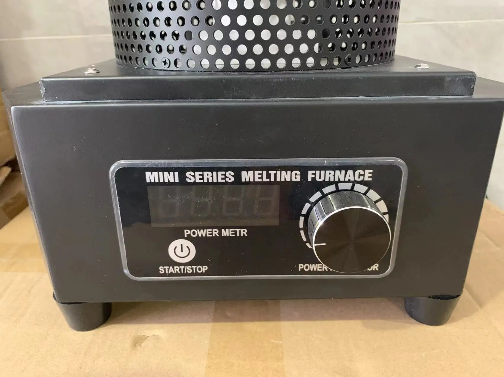 소형 미니 금속 디지털 용해로 기계, 가열 주조 정제 금속, 금 은 보석 주조 도구, 5000W, 2KG