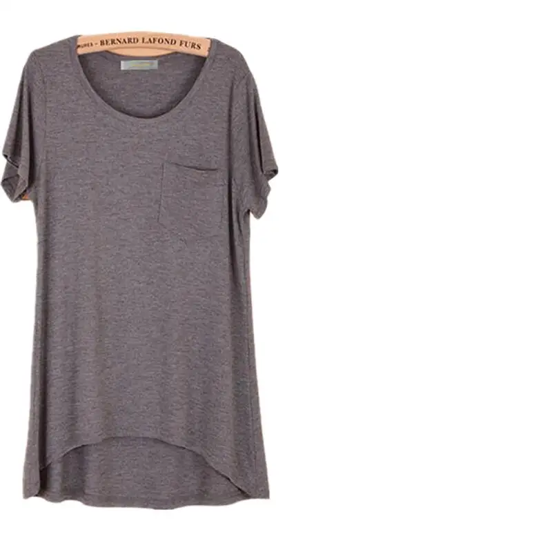 

2023 Brand New fashion shirt brand tee tops Short Sleeve Cotton tops for women clothing solid knitting shirts red purple Black