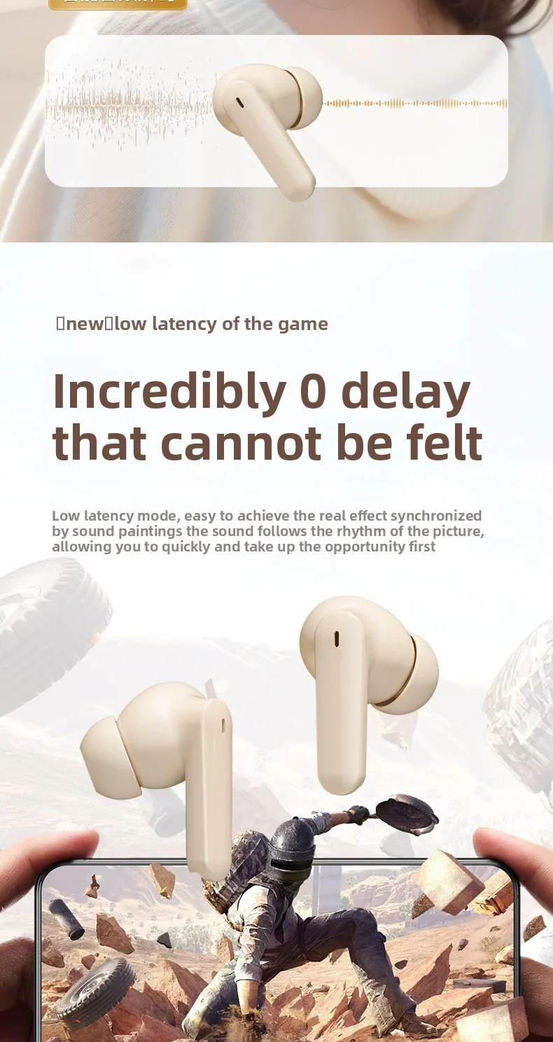 The 895B wireless headphones offer ultra-long battery life. The TWS sports in-ea