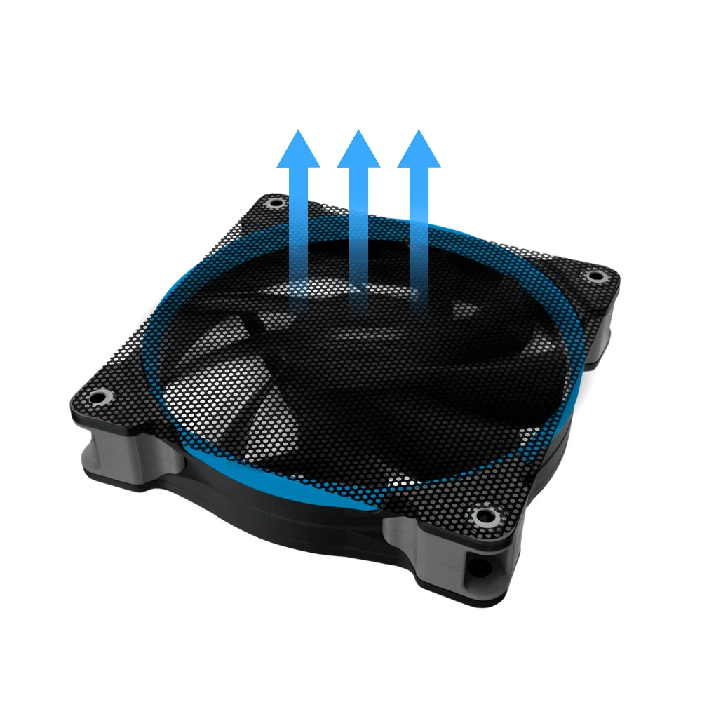 Computer PC Mesh Fan Dust Filter Dustproof Case Cover 5PCS pc fan protector