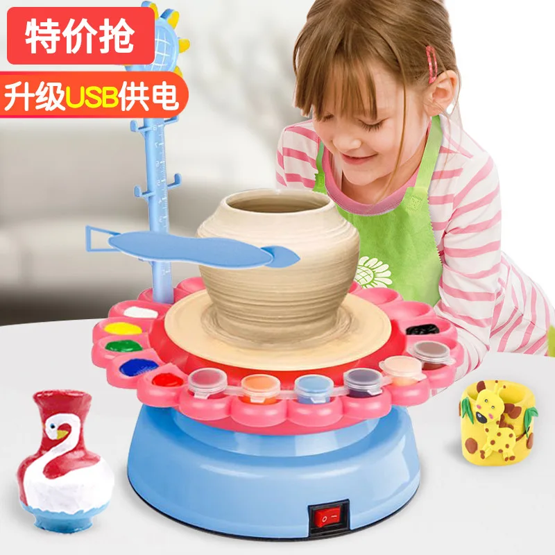 

Diy Set Toy Mud Electric Clay Kids Tool Material Machine Clay Pottery Soft Handmade Clay