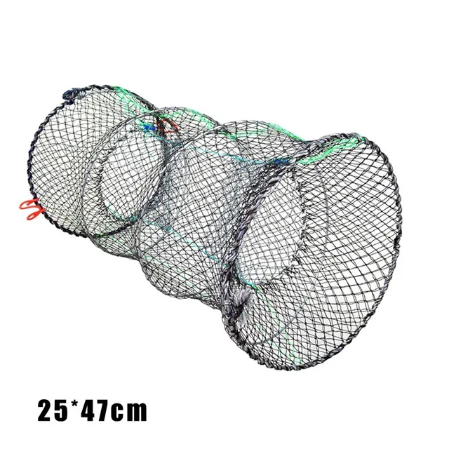 Fishing Nets  Crayfish Crab Trap Net Shrimp Lobster Cage Collapsible Portable Fishing Accessories Fishing Shrimp Cage Fish Cage 4
