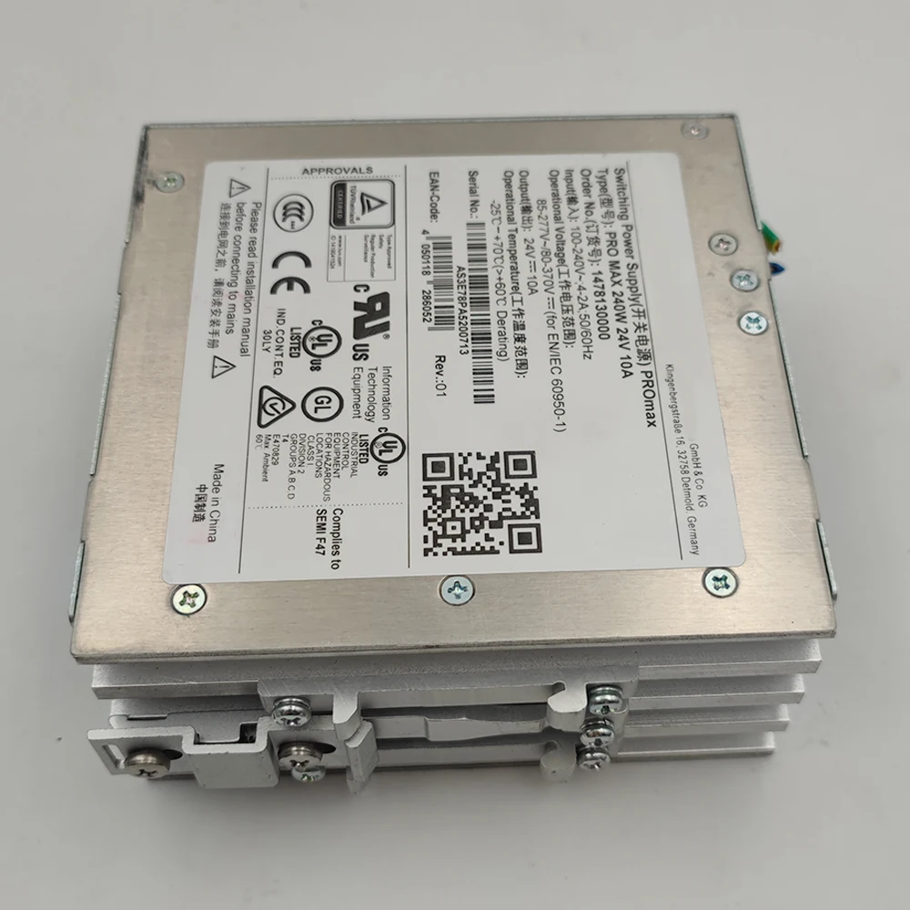 1478130000 For Weidmuller PRO MAX 240W 24V 10A Switching Power Supply PROmax Output 24V 10A 8 1478130000 For Weidmuller PRO MAX 240W 24V 10A Switching Power Supply PROmax Output 24V 10A - Image 6